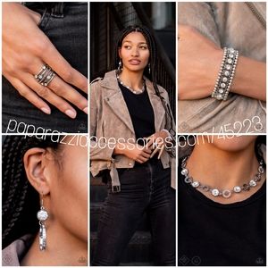 Classy 4pc Rhinestone Set - Fashion Accessories